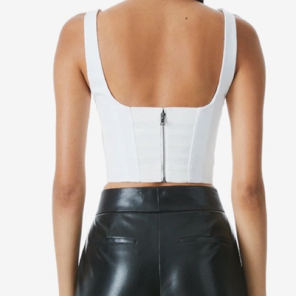 Alice + Olivia top tank White Size 2 - Picture 2 of 16